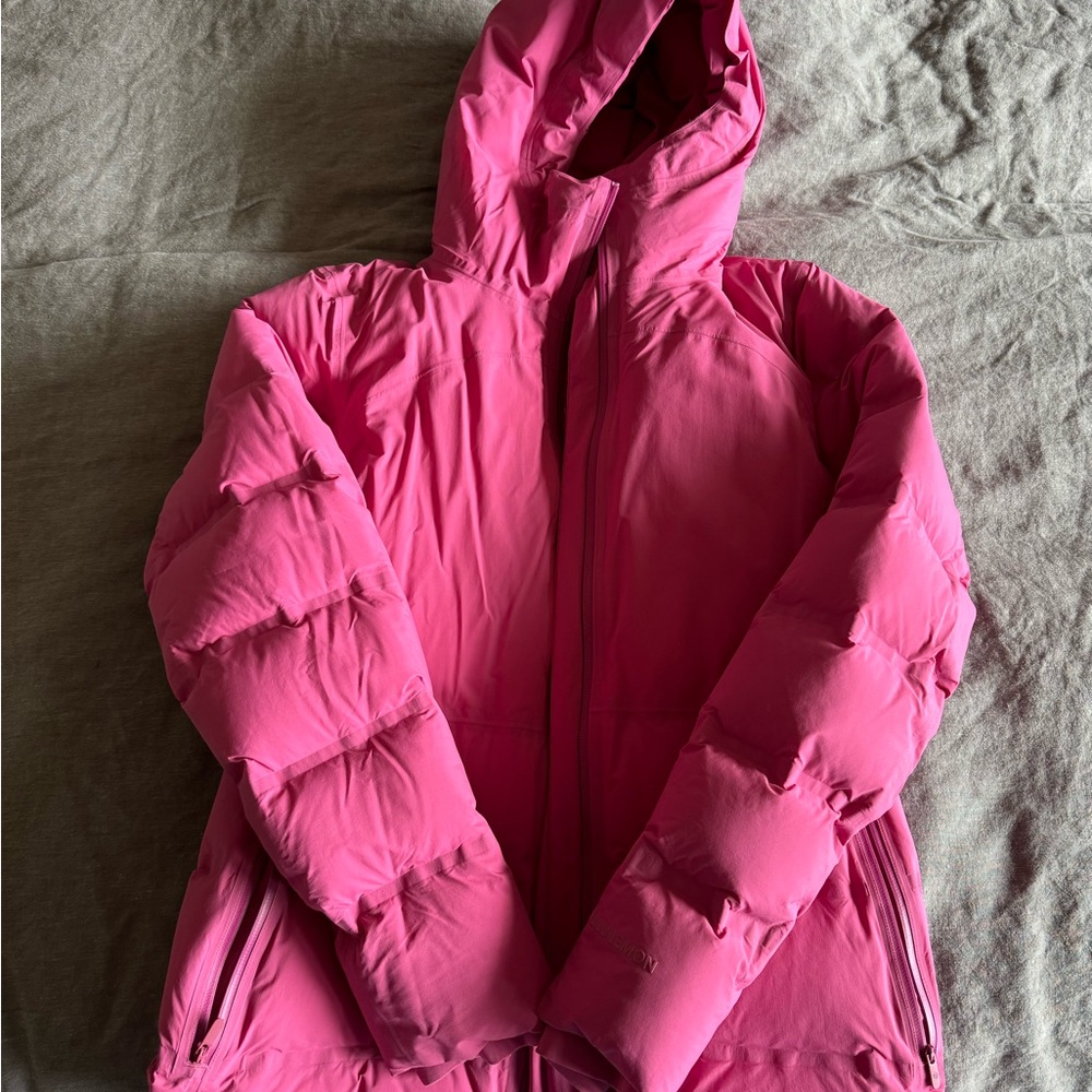 Lululemon pink sleet street jacket 12